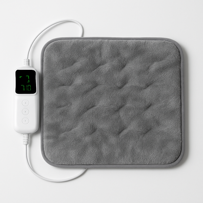 Comfort Cove - Heated Foot Warmer Pad (Soft Plush Electric Heating Mat for Home and Office)