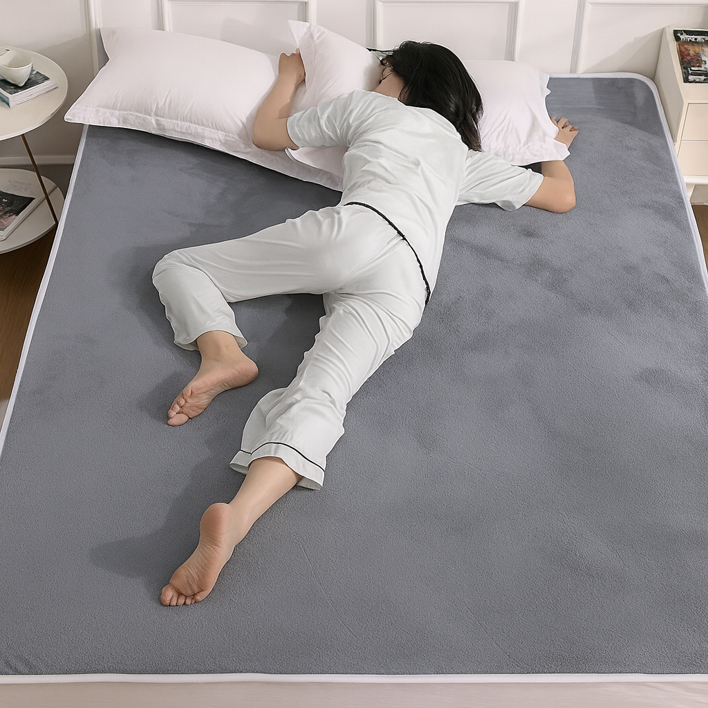 Comfort Cove - 220 V Thicker Automatic Thermostat Electric Heating Blanket & Thermal Mattress