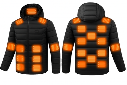 Comfort Cove - 25-Area USB Electric Heated Smart Winter Heating Jacket (Men & Women)