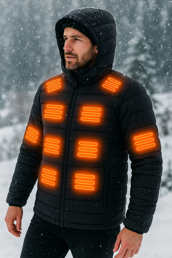 Comfort Cove - 25-Area USB Electric Heated Smart Winter Heating Jacket (Men & Women)