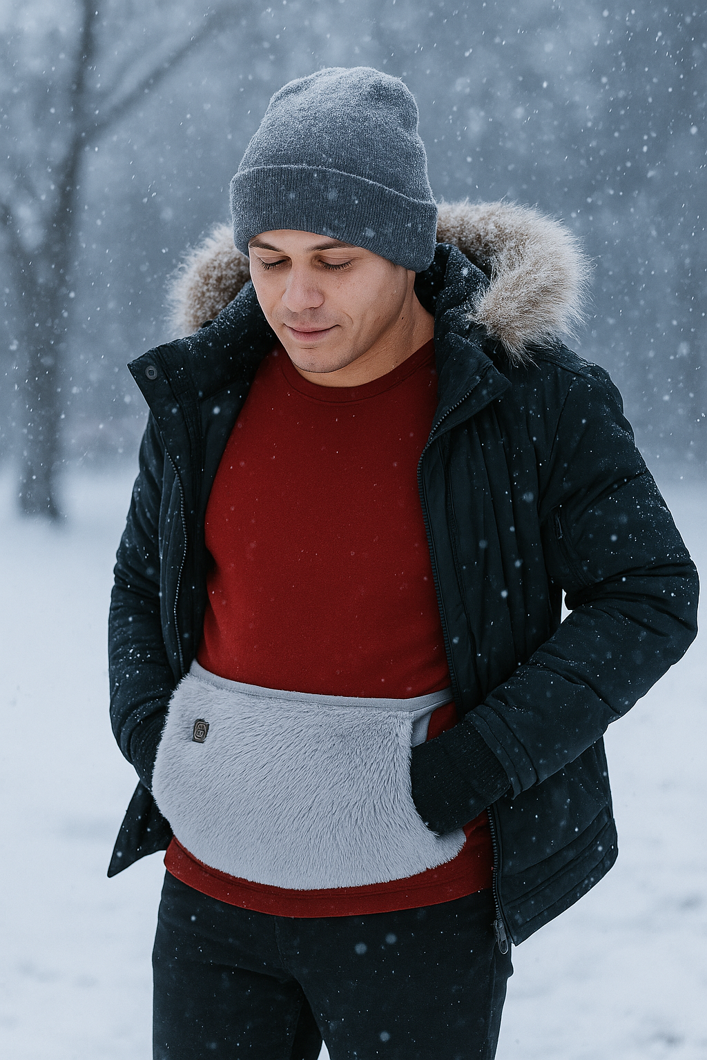 Comfort Cove - Electric Heating Pad & Thermal Wrap Belt (Lumbar, Waist & Body Pain-Relief Support with Heated Blanket Effect)