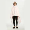 Comfort Cove - Oversized Korean-Style Fleece Shawl Blanket Hoodie (Premium Wearable Blanket for Home, Lounge & Festivals)
