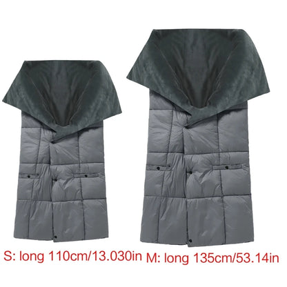 Comfort Cove - USB Heating Blanket Vest (Electric Shawl & Mat, 3-Temp Controls for Outdoor Warming)