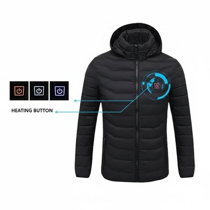 Comfort Cove - ArcticGuard USB-Heated Winter Jacket