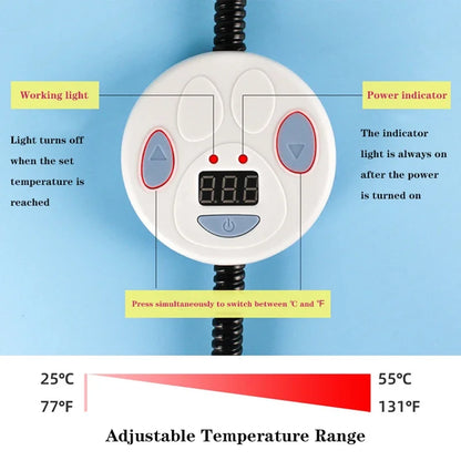 Comfort Cove - Dog & Cat IP67 Waterproof Electric Heating Blanket / Pet Heated Pad (45 × 60 cm)