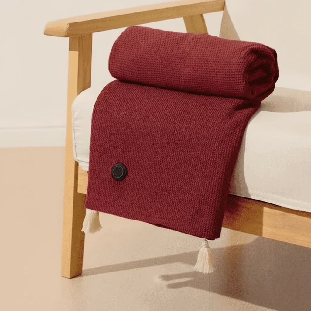 Comfort Cove - Wearable Electric Blanket (USB 3-Level Heating | Home • Office • Outdoor)