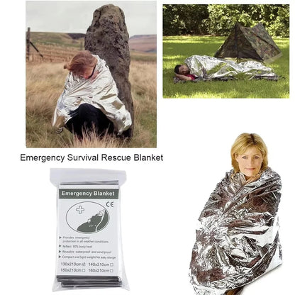 Comfort Cove – Portable Outdoor Emergency Survival Blanket (Reflective Insulation 130 × 210 cm)