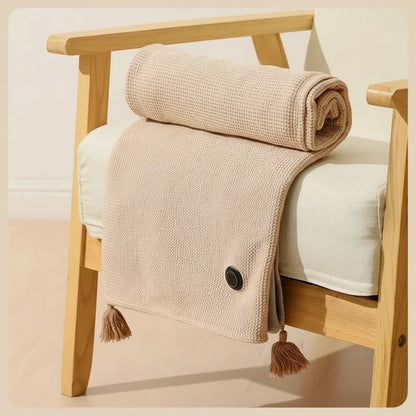 Comfort Cove - Wearable Electric Blanket (USB 3-Level Heating | Home • Office • Outdoor)