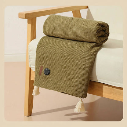 Comfort Cove - Wearable Electric Blanket (USB 3-Level Heating | Home • Office • Outdoor)