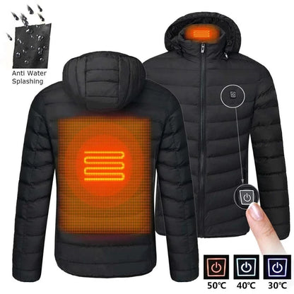 Comfort Cove - ArcticGuard USB-Heated Winter Jacket